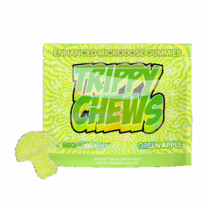Green Apple Trippy Chews 10 Count