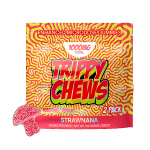 Strawnana Trippy Chews 2 Count