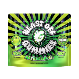 Astral Apple Blast Off Gummies 10 Count