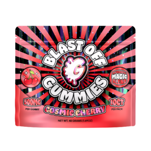 Cosmic Cherry Blast Off Gummies 10 Count