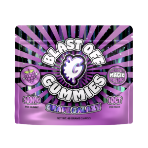 Grape Galaxy Blast Off Gummies 10 Count